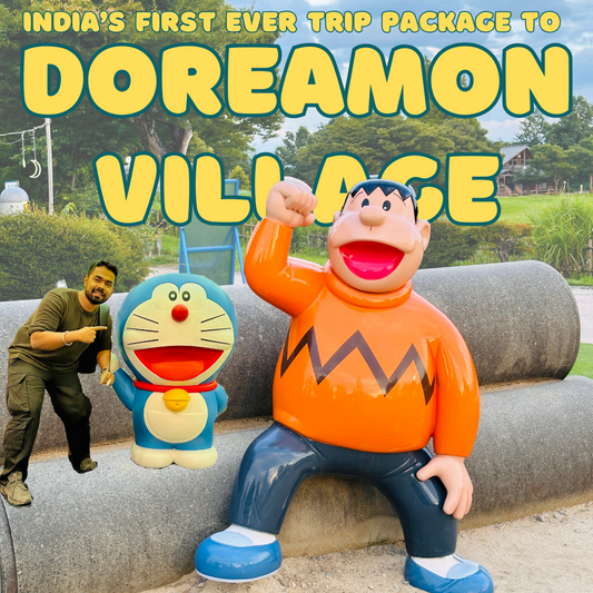 India's first ever trip to Doreamon Village